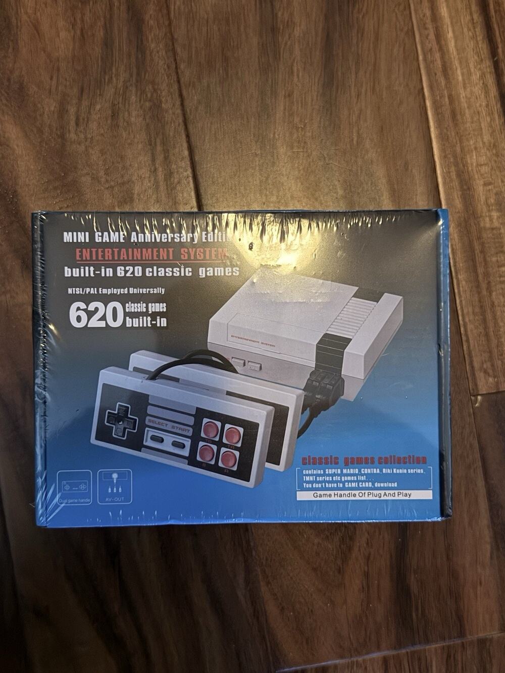 NEW Retro Mini Game Console – 620 Built-In Games + 2 Controllers